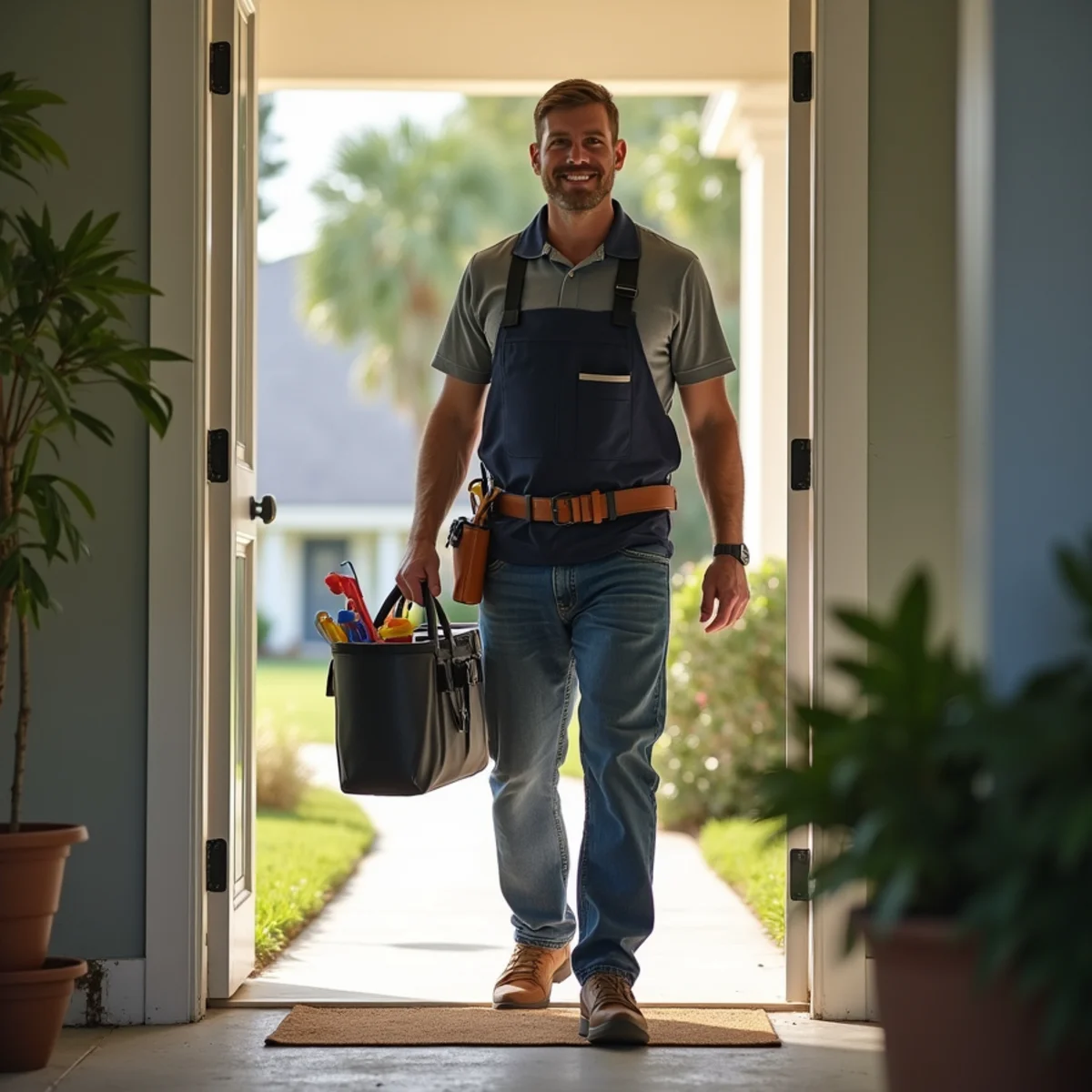 Licensed Florida plumber providing home plumbing service in Eustis, FL