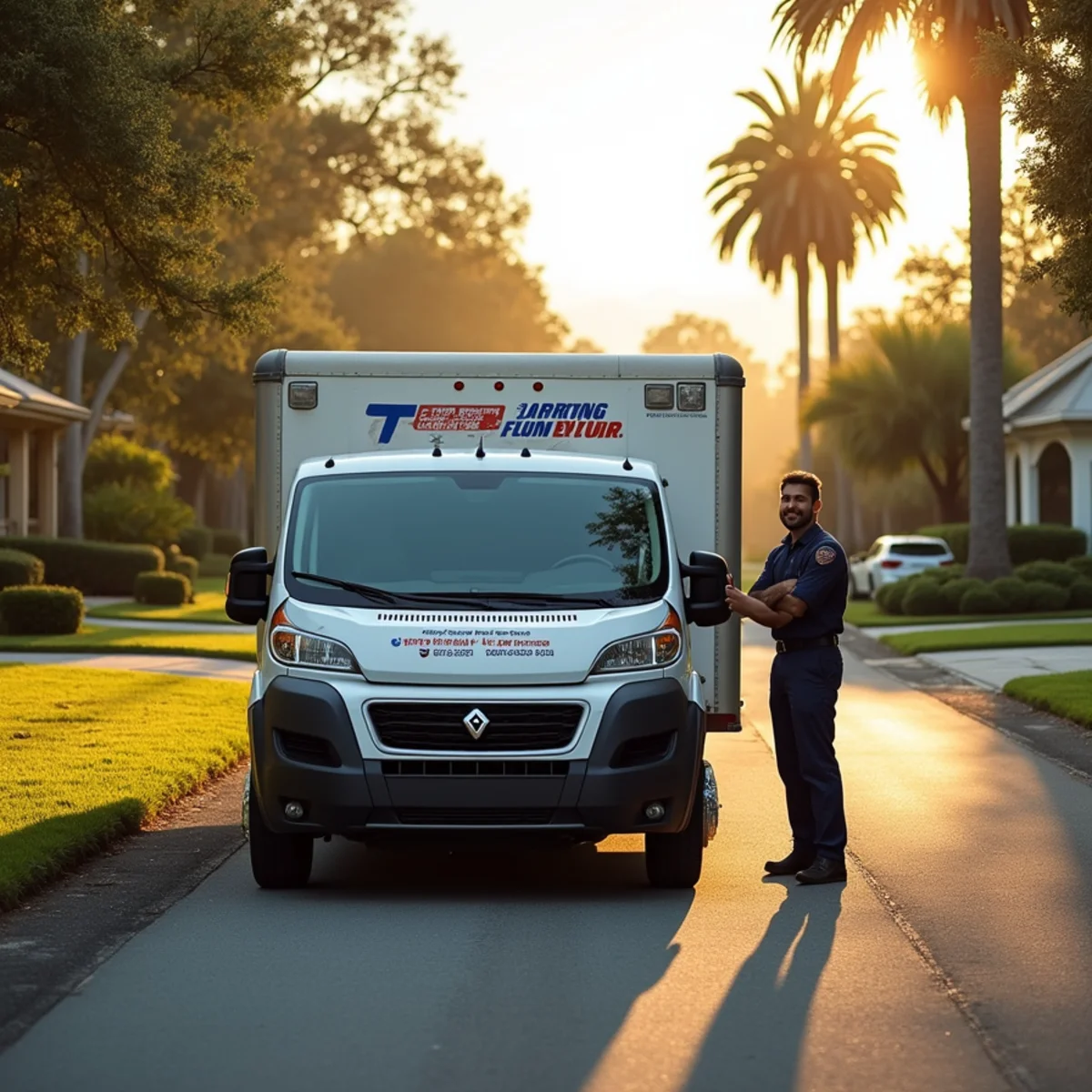 Total Plumbing & Construction service vehicle in Seminole County, FL